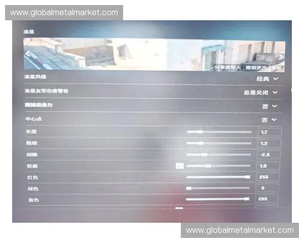 CSGO调准星完整技巧分享让你轻松打造专属完美瞄准体验